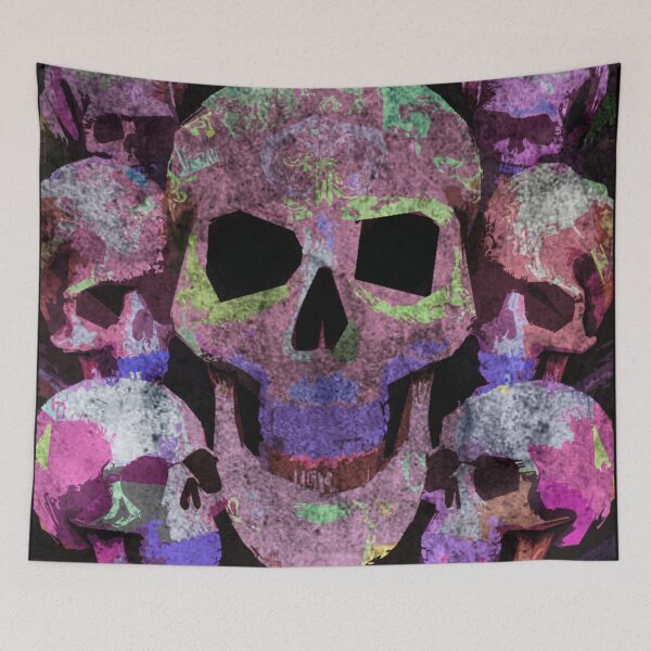 Item preview, Abstract skulls designed and sold by kinpirks.