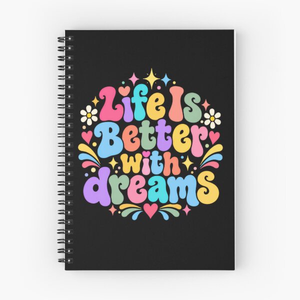 Item preview, Life Is Better With Dreams Inspirational Message Dreamer designed and sold by JonesFlora2025.