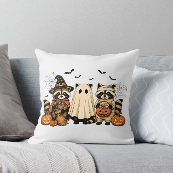 Item preview, Cute Halloween Raccoon Witch Vintage Aesthetic Illustration designed and sold by Byhergawaa.