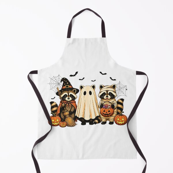Item preview, Cute Halloween Raccoon Witch Vintage Aesthetic Illustration designed and sold by Byhergawaa.