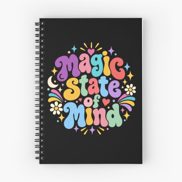 Item preview, Magic State Of Mind Positive Mindset Good Vibes Spiritual Mindfulness Retro Wellness designed and sold by RetroMini2026.