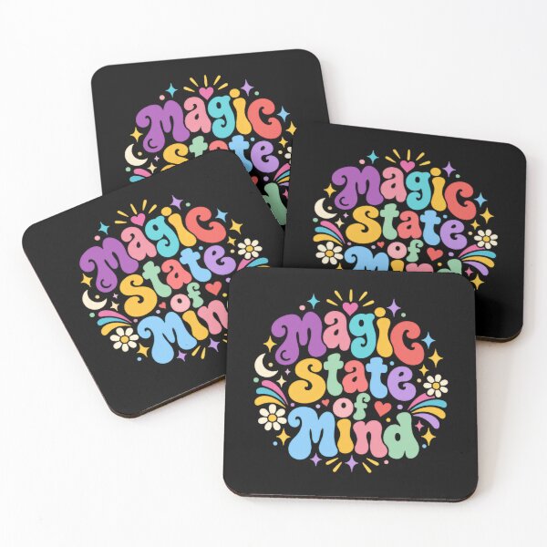 Item preview, Magic State Of Mind Positive Mindset Good Vibes Spiritual Mindfulness Retro Wellness designed and sold by RetroMini2026.