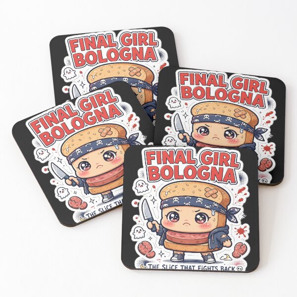 Item preview, Final Girl Bologna - The Slice That Fights Back designed and sold by Fort Chiswell Trading Company.