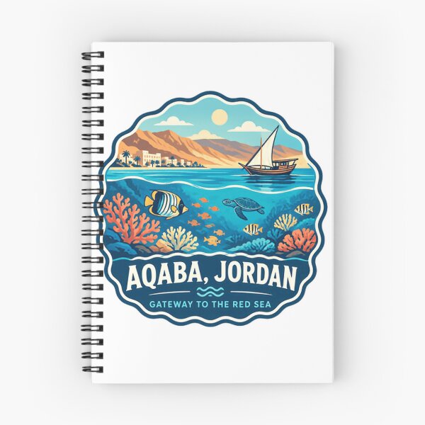 Item preview, Aqaba Jordan Gateway To The Red Sea Travel Destination Souvenir designed and sold by Simsimah26Parks.
