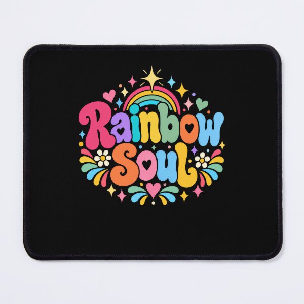 Item preview, Rainbow Soul Groovy Free Spirit Bohemian Hippie designed and sold by HumansStuck12.