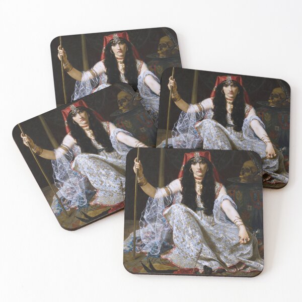 Item preview, L’Envoûteuse (The Sorceress) by Hugues Merle designed and sold by The Breathing Paint.