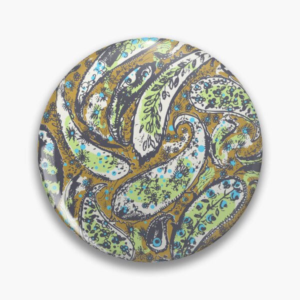 Item preview, Colorful boho shabby chick paisley pattern designed and sold by bokasin.