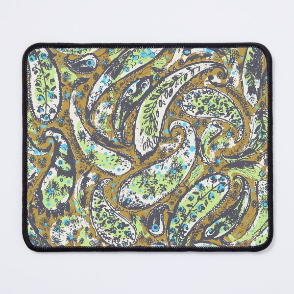 Item preview, Colorful boho shabby chick paisley pattern designed and sold by bokasin.