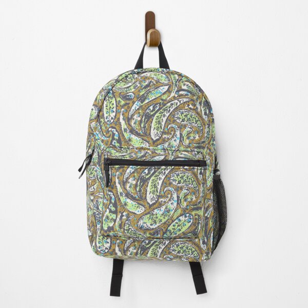 Item preview, Colorful boho shabby chick paisley pattern designed and sold by bokasin.