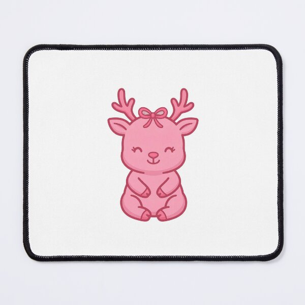 Item preview, Pink Christmas Reindeer Shirt – Girly Coquette Holiday Tee designed and sold by KERK Art and Design.