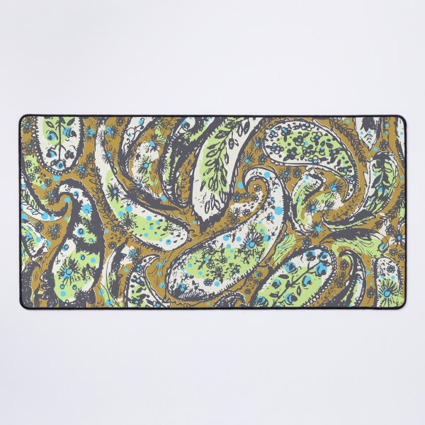 Item preview, Colorful boho shabby chick paisley pattern designed and sold by bokasin.