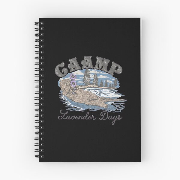Item preview, CAMPS Lavender Days Otter Floating Nature  designed and sold by TinaFangcao.