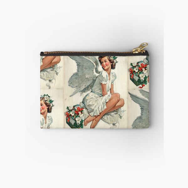 Item preview, Retro Christmas angel card designed and sold by MendaciousMina.