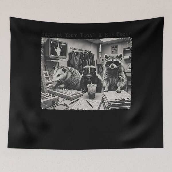 Item preview, Support Your Local X-ray Techs designed and sold by darriahad.