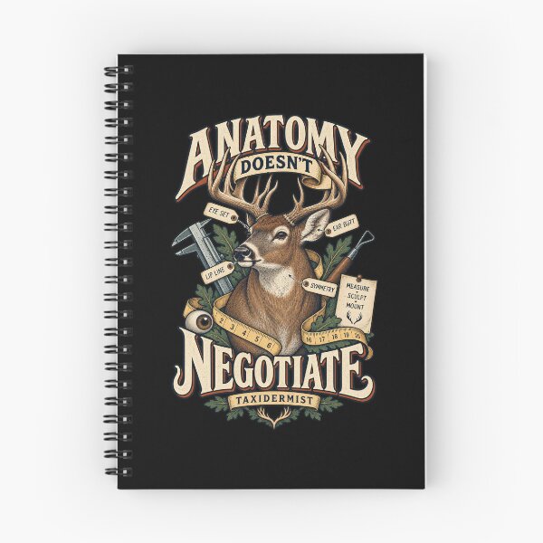 Item preview, Anatomy Doesn't Negotiate - Funny Taxidermist Whitetail Gift designed and sold by Ridaelb.