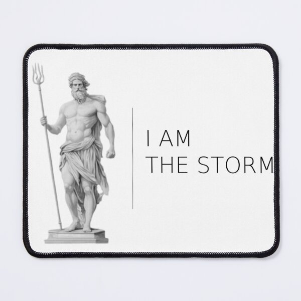 Item preview, Poseidon God of the Sea Minimalist Art designed and sold by MEET THE MYTH.