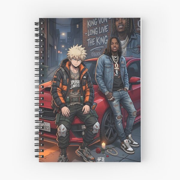 Item preview, Bakugo and King Von designed and sold by KJackson187.