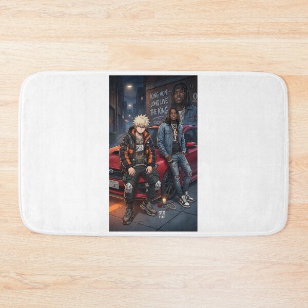 Item preview, Bakugo and King Von designed and sold by KJackson187.