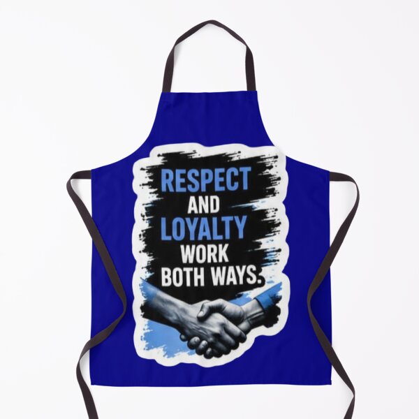 Item preview, Respect And Loyalty Work Both Ways Handshake Quote Sticker designed and sold by Scro-Ciob-Shop.