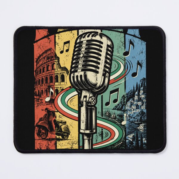 Item preview, Vintage Italian Music Design designed and sold by timiparkerart.