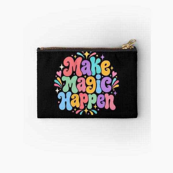Item preview, Make Magic Happen Positive Motivation Inspiration Manifestation designed and sold by RetroMini2026.