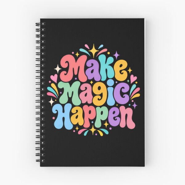 Item preview, Make Magic Happen Positive Motivation Inspiration Manifestation designed and sold by RetroMini2026.