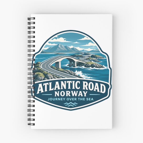 Item preview, Atlantic Road Norway Journey Over The Sea Norwegian Scenic Travel Explorer designed and sold by Simsimah26Parks.