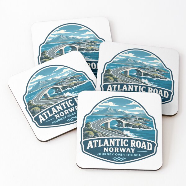Item preview, Atlantic Road Norway Journey Over The Sea Norwegian Scenic Travel Explorer designed and sold by Simsimah26Parks.