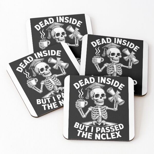 Item preview, Graduated Nurse Skeleton designed and sold by Masonoliver.