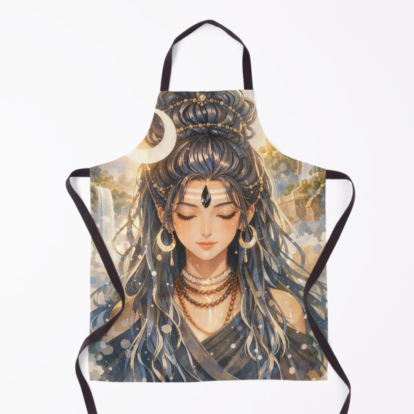 Aperçu de l'œuvre Celle qui porte le croissant de lune de Shiva créée et vendue par FriskyLemur.