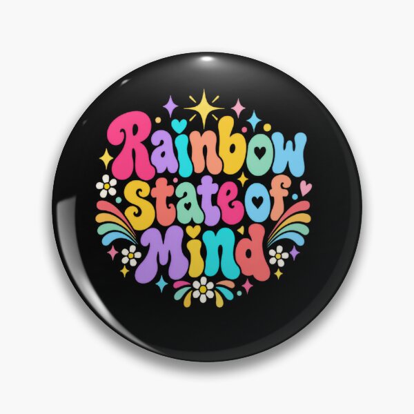 Artikelvorschau, Regenbogenfarbene Geisteshaltung, positive Einstellung, tolle Stimmung entworfen und verkauft von JonesFlora2025.