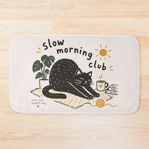Item preview, Funny Cat Meme, Lazy Morning Cat, Sleepy Cat Lover, Cozy Morning, Coffee Cat, Funny Cat Gift, Cute Cat, Lazy Sunday, Cat Lover Gift designed and sold by Quiajia.