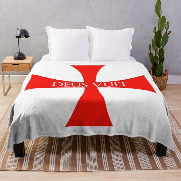 Item preview, DEUS VULT Crusaders Templar Cross designed and sold by AgeOfHeroes.