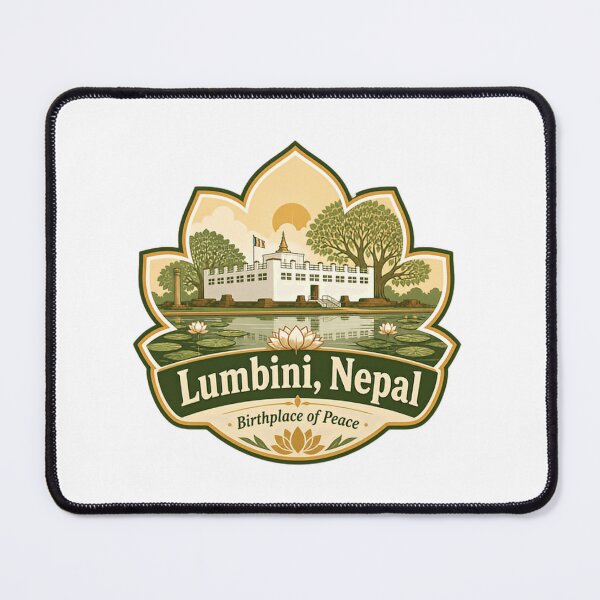 Item preview, Lumbini, Nepal Birthplace Of Peace Buddhist Pilgrim Travel Souvenir designed and sold by Simsimah26Parks.