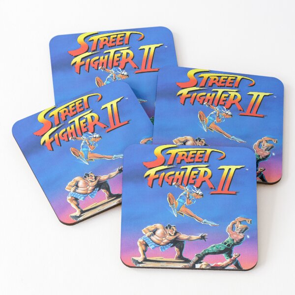 Item preview, Street Fighter II game poster designed and sold by colliophoto.