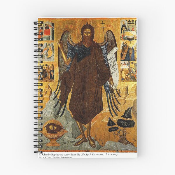 Item preview, St. John The Baptist Scenes From Life 1600s designed and sold by GuyBlank.