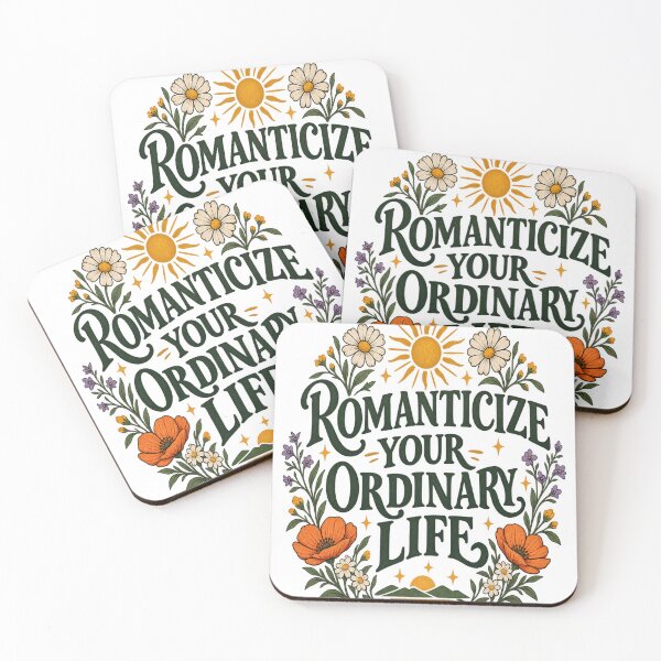 Item preview, Romanticize Your Ordinary Life Botanical Vintage Aesthetic designed and sold by Pixel & Ponder.