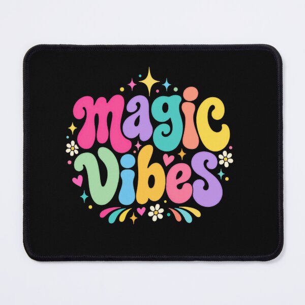 Item preview, Magic Vibes Positive Energy Retro Groovy Spirituality designed and sold by RetroMini2026.