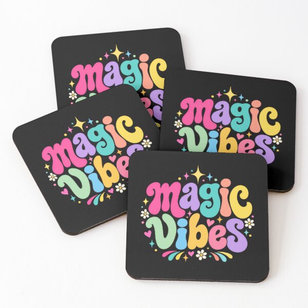 Item preview, Magic Vibes Positive Energy Retro Groovy Spirituality designed and sold by RetroMini2026.