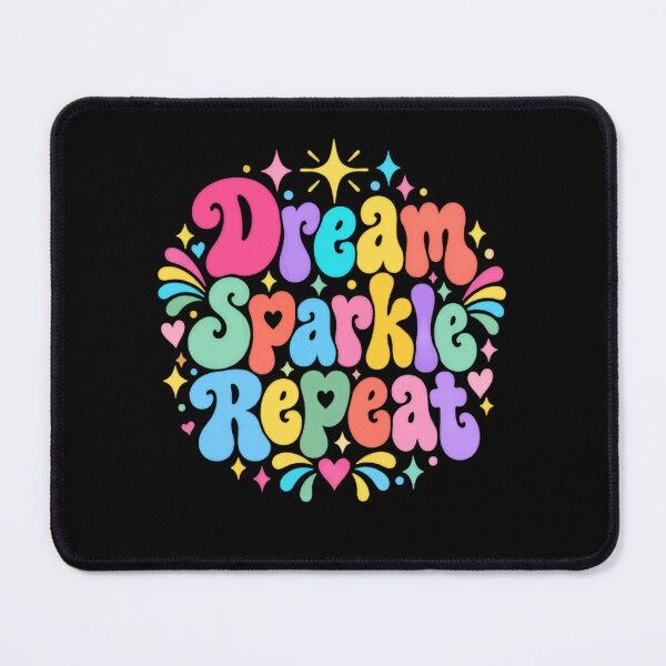 Item preview, Dream Sparkle Repeat Positive Affirmation Inspiration Motivation designed and sold by JonesFlora2025.