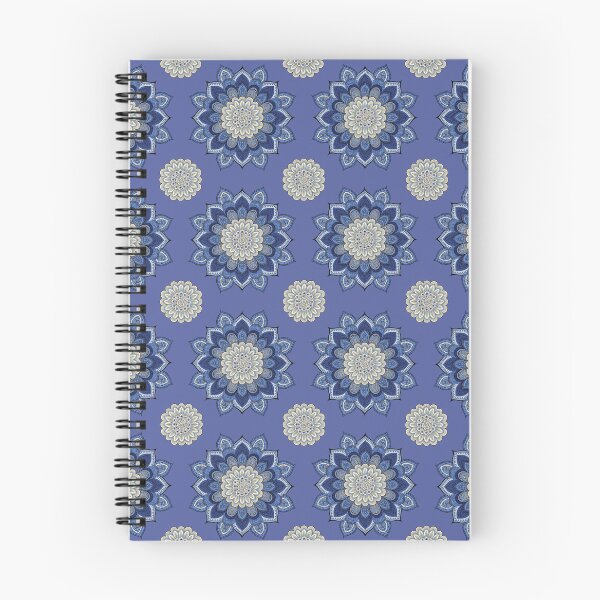Item preview, Blue Floral Mandala Pattern – Intricate Vintage Ornamental Design designed and sold by Mousy17.