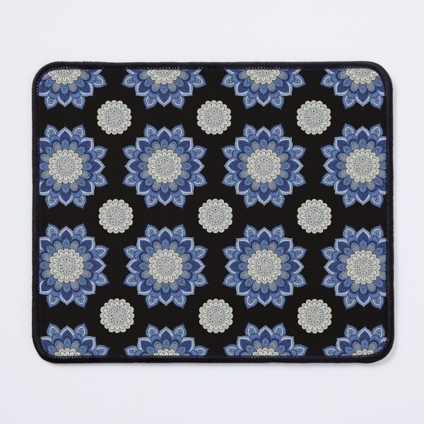 Item preview, Blue Floral Mandala Pattern – Intricate Vintage Ornamental Design designed and sold by Mousy17.