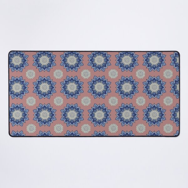 Item preview, Blue Floral Mandala Pattern – Intricate Vintage Ornamental Design designed and sold by Mousy17.