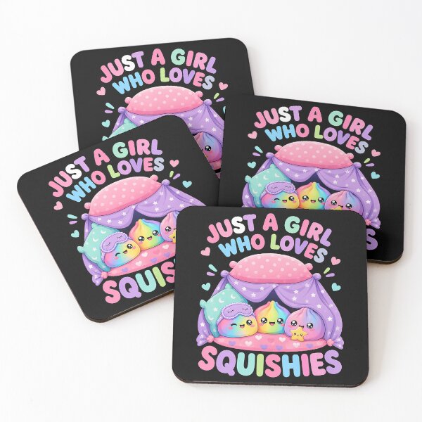 Item preview, Just A Girl Who Loves Squishies designed and sold by darriahad.