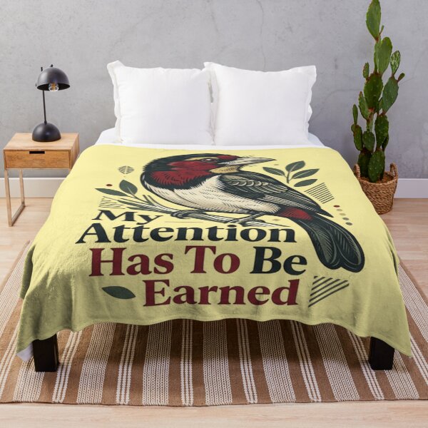 Item preview, Bearded Barbet - My Attention Has To Be Earned designed and sold by Max Store.
