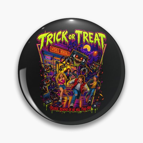 Item preview, PLEASE REWIND OR WE WILL FIND YOU ANGRY VHS ATTACKING CUSTOMERS WHO DID NOT REWIND designed and sold by EXPLOSIVE DESIGNS.
