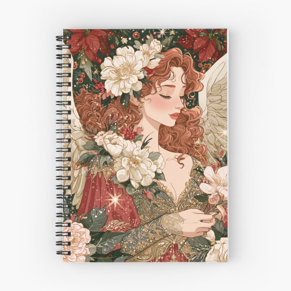 Item preview, Christmas angel card designed and sold by MendaciousMina.