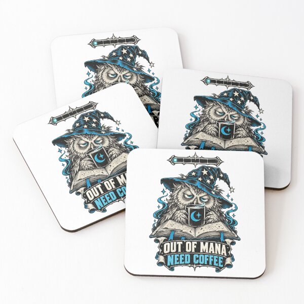 Artikelvorschau, Hibou mage – Plus de mana entworfen und verkauft von Univers-shop.