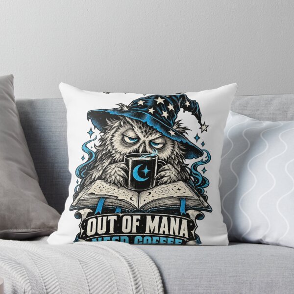 Item preview, Hibou mage – Plus de mana designed and sold by Univers-shop.