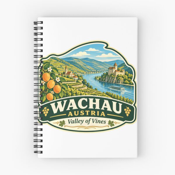 Item preview, Wachau Austria Valley Of Vines European Travel Wine Region designed and sold by Simsimah26Parks.